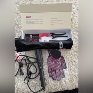 TYMO Hair Straightening Comb with Glove and Clips